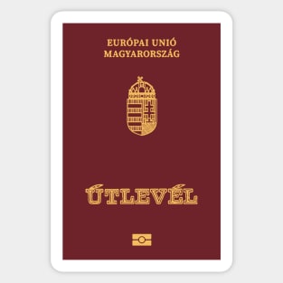 Hungarian Passport Sticker